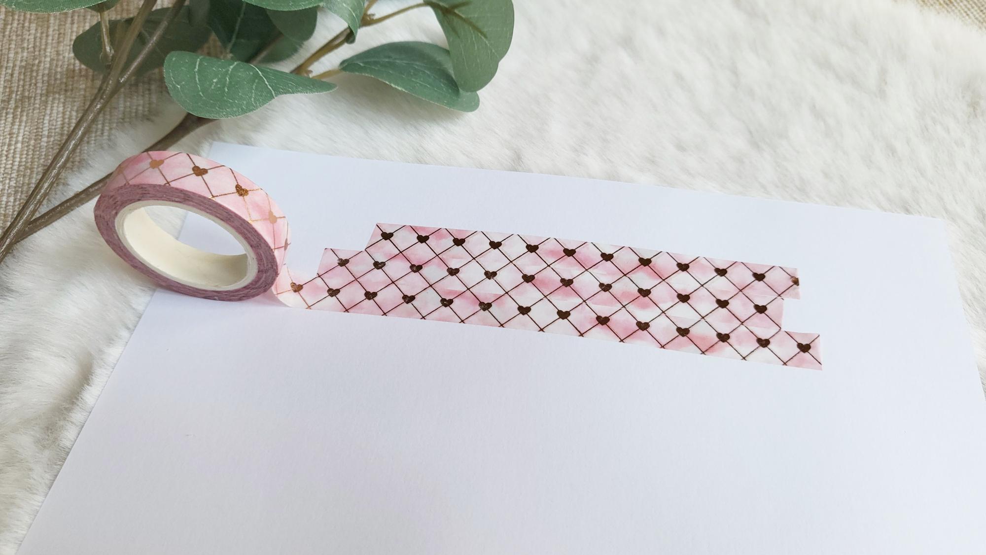 Washi Tape Herzen